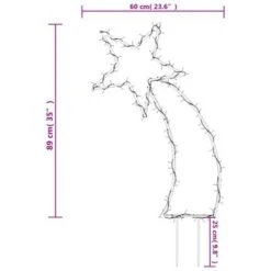 VidaXL Christmas Light Decoration With Spikes Meteor 115 LEDs 89 Cm 21 VidaXL Christmas Light Decoration With Spikes Meteor 115 LEDs 89 Cm -VIDAXL DECOR SHOP image 10 357721