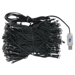 VidaXL Nordmann Fir Artificial Christmas Tree LED&Ball Set Green 150cm -VIDAXL DECOR SHOP image 11 3077559