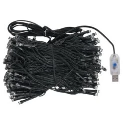 VidaXL Slim Artificial Christmas Tree With LEDs&Ball Set Green 120cm -VIDAXL DECOR SHOP image 11 3077898