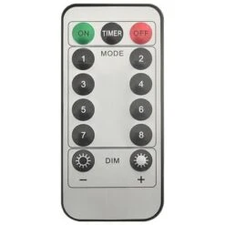 VidaXL Christmas Icicle Lights 40pcs Warm White Acrylic Remote Control -VIDAXL DECOR SHOP image 11 328612