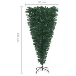 VidaXL Upside-down Artificial Christmas Tree With LEDs&Ball Set 120 Cm -VIDAXL DECOR SHOP image 13 3078096