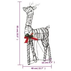 VidaXL Christmas Reindeer Families 2 Pcs 180 LEDs Warm White Rattan 27 VidaXL Christmas Reindeer Families 2 Pcs 180 LEDs Warm White Rattan -VIDAXL DECOR SHOP image 13 3200673