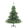 VidaXL Nordmann Fir Artificial Christmas Tree LED&Ball Set Green 120cm -VIDAXL DECOR SHOP image 1 3077730 1