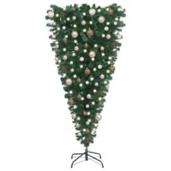 VidaXL Upside-down Artificial Christmas Tree With LEDs&Ball Set 150 Cm 32 VidaXL Upside-down Artificial Christmas Tree With LEDs&Ball Set 150 Cm -VIDAXL DECOR SHOP image 1 3078056