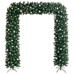 VidaXL Christmas Tree Arch With LEDs&Ball Set Green 240 Cm 37 VidaXL Christmas Tree Arch With LEDs&Ball Set Green 240 Cm -VIDAXL DECOR SHOP image 1 3078095 1