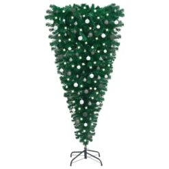 VidaXL Upside-down Artificial Christmas Tree With LEDs&Ball Set 180 Cm -VIDAXL DECOR SHOP image 1 3078098 1