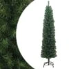 VidaXL Slim Artificial Christmas Tree With Stand Green 210 Cm PVC -VIDAXL DECOR SHOP image 1 320951