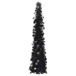 VidaXL Pop-up Artificial Christmas Tree Silver 120 Cm PET -VIDAXL DECOR SHOP image 1 320985 1