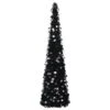 VidaXL Pop-up Artificial Christmas Tree Black 180 Cm PET 1 VidaXL Pop-up Artificial Christmas Tree Black 180 Cm PET -VIDAXL DECOR SHOP image 1 320987 2