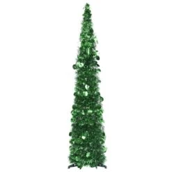 VidaXL Pop-up Artificial Christmas Tree Silver 120 Cm PET -VIDAXL DECOR SHOP image 1 320988 1