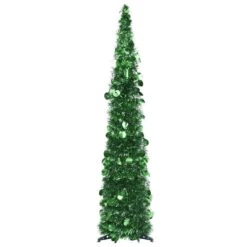 VidaXL Pop-up Artificial Christmas Tree Gold 120 Cm PET -VIDAXL DECOR SHOP image 1 320988