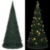 VidaXL Pop-up String Artificial Christmas Tree With LED Green 210 Cm -VIDAXL DECOR SHOP image 1 321525