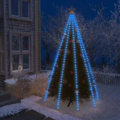 VidaXL Christmas Tree Net Lights With 400 LEDs Blue 400 Cm -VIDAXL DECOR SHOP image 1 328893
