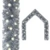 VidaXL Christmas Garland With LED Lights 20 M Silver -VIDAXL DECOR SHOP image 1 329206 5