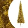 VidaXL Slim Christmas Tree Gold 150 Cm