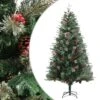 VidaXL Christmas Tree With Pine Cones Green 195 Cm PVC&PE -VIDAXL DECOR SHOP image 1 340527