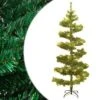VidaXL Swirl Christmas Tree With Stand And LEDs Green 150 Cm PVC 1 VidaXL Swirl Christmas Tree With Stand And LEDs Green 150 Cm PVC -VIDAXL DECOR SHOP image 1 344650 1