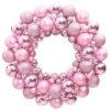VidaXL Christmas Wreath Pink 45 Cm Polystyrene -VIDAXL DECOR SHOP image 1 356128 2