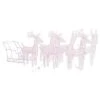 VidaXL Reindeers & Sleigh Christmas Decoration 320 LEDs Acrylic -VIDAXL DECOR SHOP image 2 3100423