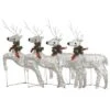 VidaXL Christmas Reindeers 4 Pcs Gold 80 LEDs -VIDAXL DECOR SHOP image 2 3154264 2