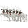 VidaXL Christmas Reindeers 6 Pcs Gold 120 LEDs -VIDAXL DECOR SHOP image 2 3154265