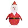 VidaXL Decorative Christmas Santa Claus Figure LED Luxury Fabric 60cm 1 VidaXL Decorative Christmas Santa Claus Figure LED Luxury Fabric 60cm -VIDAXL DECOR SHOP image 2 328497