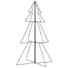 VidaXL Christmas Cone Tree 160 LEDs Indoor And Outdoor 78x120 Cm