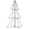 VidaXL Christmas Cone Tree 160 LEDs Indoor And Outdoor 78x120 Cm