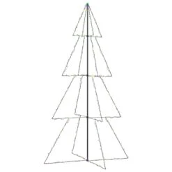 VidaXL Christmas Cone Tree 360 LEDs Indoor And Outdoor 143x250 Cm -VIDAXL DECOR SHOP image 2 328595