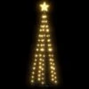 VidaXL Christmas Cone Tree Warm White 84 LEDs Decoration 50x150 Cm 2 VidaXL Christmas Cone Tree Warm White 84 LEDs Decoration 50x150 Cm -VIDAXL DECOR SHOP image 2 328692