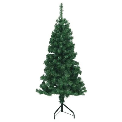 VidaXL Corner Artificial Christmas Tree Green 150 Cm PVC 3 VidaXL Corner Artificial Christmas Tree Green 150 Cm PVC