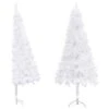 VidaXL Corner Artificial Christmas Tree White 150 Cm PVC -VIDAXL DECOR SHOP image 2 329168 1