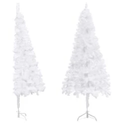 VidaXL Corner Artificial Christmas Tree White 180 Cm PVC -VIDAXL DECOR SHOP image 2 329169 1