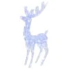 VidaXL XXL Acrylic Christmas Reindeer 250 LED 180 Cm Blue