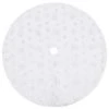 VidaXL Luxury Christmas Tree Skirt White 90 Cm Faux 1 VidaXL Luxury Christmas Tree Skirt White 90 Cm Faux -VIDAXL DECOR SHOP image 2 330272