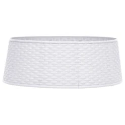 VidaXL Christmas Tree Skirt White Ø54x19.5 Cm -VIDAXL DECOR SHOP image 2 331299 3