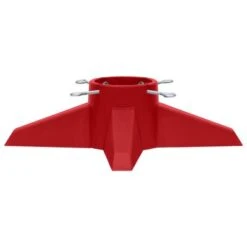 VidaXL Christmas Tree Stand Red 55.5x55.5x15 Cm