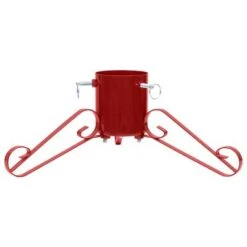 VidaXL Christmas Tree Stand Red 58x58x21 Cm