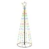 VidaXL Christmas Cone Tree Colourful 108 LEDs 70x180 Cm -VIDAXL DECOR SHOP image 2 343489 2