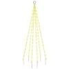 VidaXL Christmas Tree On Flagpole Warm White 108 LEDs 180 Cm -VIDAXL DECOR SHOP image 2 343518 2