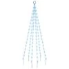 VidaXL Christmas Tree On Flagpole Blue 108 LEDs 180 Cm 1 VidaXL Christmas Tree On Flagpole Blue 108 LEDs 180 Cm -VIDAXL DECOR SHOP image 2 343520