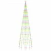VidaXL Christmas Tree On Flagpole Colourful 310 LEDs 300 Cm -VIDAXL DECOR SHOP image 2 343525 1