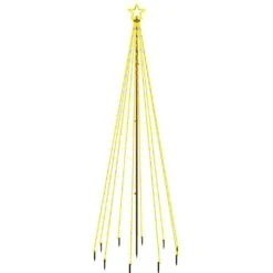 VidaXL Christmas Tree With Spike Cold White 310 LEDs 300 Cm -VIDAXL DECOR SHOP image 2 343554 2