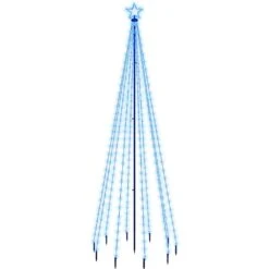 VidaXL Christmas Tree With Spike Warm White 310 LEDs 300 Cm -VIDAXL DECOR SHOP image 2 343557