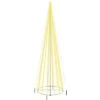 VidaXL Christmas Cone Tree Warm White 1134 LEDs 230x800 Cm -VIDAXL DECOR SHOP image 2 343626