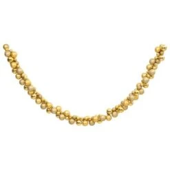 VidaXL Christmas Balls Garland Gold 175 Cm Polystyrene
