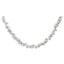 VidaXL Christmas Balls Garland Black 175 Cm Polystyrene -VIDAXL DECOR SHOP image 2 356133