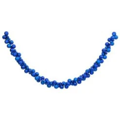 VidaXL Christmas Balls Garland Blue 175 Cm Polystyrene