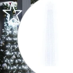 VidaXL Christmas Tree Light 320 LEDs Warm White 375 Cm -VIDAXL DECOR SHOP image 2 356924 3