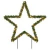 VidaXL Christmas Light Decoration With Spikes Star 80 LEDs 60 Cm -VIDAXL DECOR SHOP image 2 357725